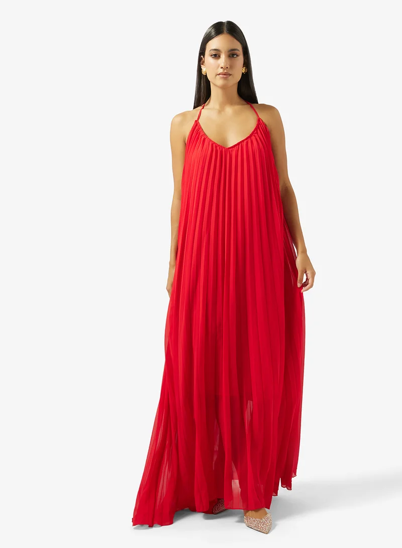 ايلا Pleated Volume dress